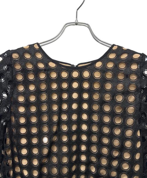 Chloe（クロエ）Chloe (クロエ) セットアップ ブラック×ベージュ サイズ:３６の古着・服飾アイテム