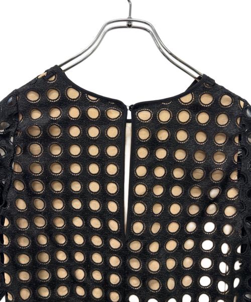 Chloe（クロエ）Chloe (クロエ) セットアップ ブラック×ベージュ サイズ:３６の古着・服飾アイテム