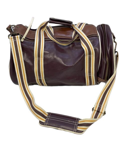 FRED PERRY（フレッドペリー）FRED PERRY (フレッドペリー) バレルバッグ ブラウンの古着・服飾アイテム