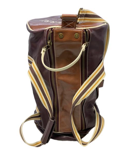 FRED PERRY（フレッドペリー）FRED PERRY (フレッドペリー) バレルバッグ ブラウンの古着・服飾アイテム