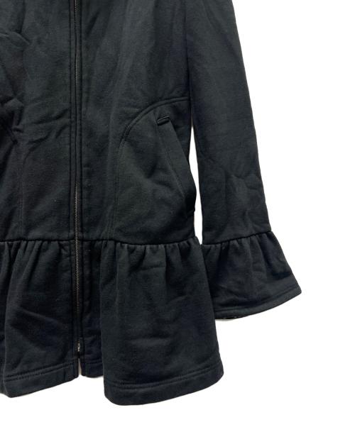 BLUE LABEL CRESTBRIDGE（ブルーレーベルクレストブリッジ）BLUE LABEL CRESTBRIDGE (ブルーレーベルクレストブリッジ) ジップパーカーワンピース ブラック サイズ:３８の古着・服飾アイテム