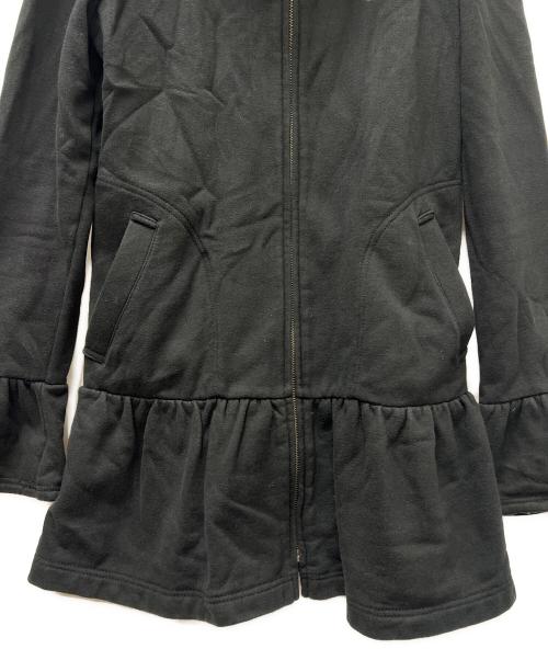 BLUE LABEL CRESTBRIDGE（ブルーレーベルクレストブリッジ）BLUE LABEL CRESTBRIDGE (ブルーレーベルクレストブリッジ) ジップパーカーワンピース ブラック サイズ:３８の古着・服飾アイテム