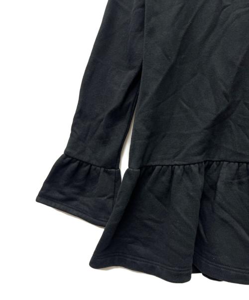 BLUE LABEL CRESTBRIDGE（ブルーレーベルクレストブリッジ）BLUE LABEL CRESTBRIDGE (ブルーレーベルクレストブリッジ) ジップパーカーワンピース ブラック サイズ:３８の古着・服飾アイテム