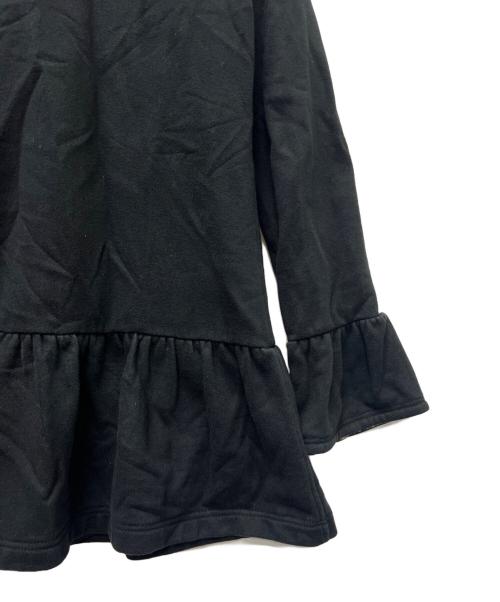 BLUE LABEL CRESTBRIDGE（ブルーレーベルクレストブリッジ）BLUE LABEL CRESTBRIDGE (ブルーレーベルクレストブリッジ) ジップパーカーワンピース ブラック サイズ:３８の古着・服飾アイテム