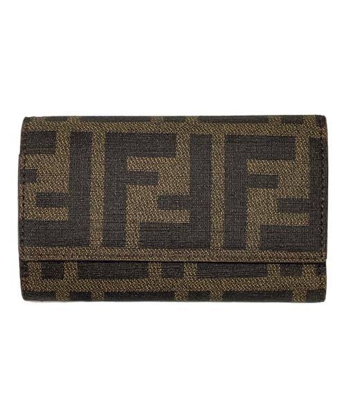 FENDI（フェンディ）FENDI (フェンディ) 6連キーケース ブラウンの古着・服飾アイテム