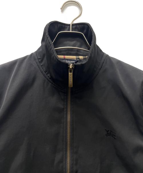 BURBERRY LONDON（バーバリーロンドン）BURBERRY LONDON (バーバリーロンドン) ジップアップジャケット ブラック サイズ:Ｍの古着・服飾アイテム