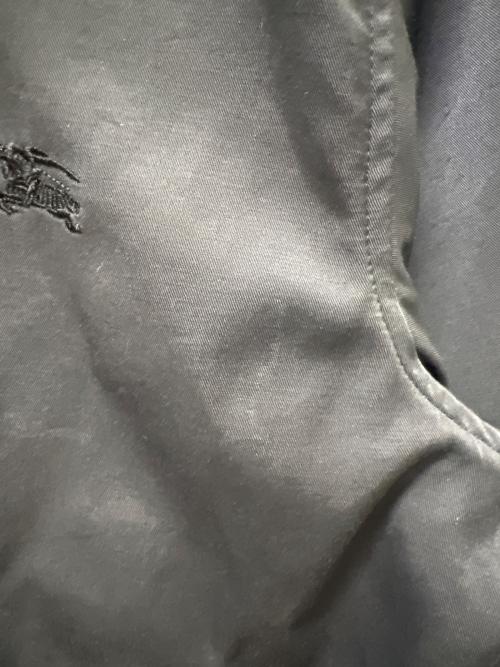 BURBERRY LONDON（バーバリーロンドン）BURBERRY LONDON (バーバリーロンドン) ジップアップジャケット ブラック サイズ:Ｍの古着・服飾アイテム