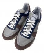 NOVESTA×DRAWERノベスタ×ドゥロワー）の古着「MARATHON LEATHER TRAIL」｜ブラウン×グレー