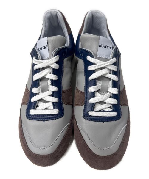 NOVESTA（ノベスタ）NOVESTA (ノベスタ) Drawer (ドゥロワー) MARATHON LEATHER TRAIL ブラウン×グレー サイズ:EU 36の古着・服飾アイテム