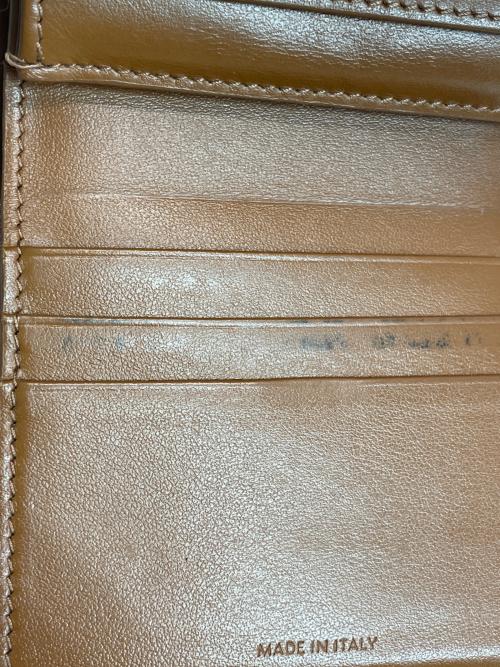 CELINE（セリーヌ）CELINE (セリーヌ) 3つ折り財布 ブラウンの古着・服飾アイテム