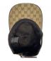 中古・古着 GUCCI (グッチ) ベースボールキャップ ベージュ サイズ:L：25000円