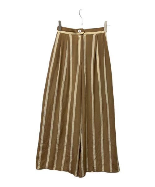 Chloe（クロエ）Chloe (クロエ) セットアップ ベージュ×ホワイト サイズ:３８の古着・服飾アイテム