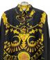 HERMES (エルメス) 切替ニットプルオーバーシャツ ネイビー×イエロー サイズ:M：20000円