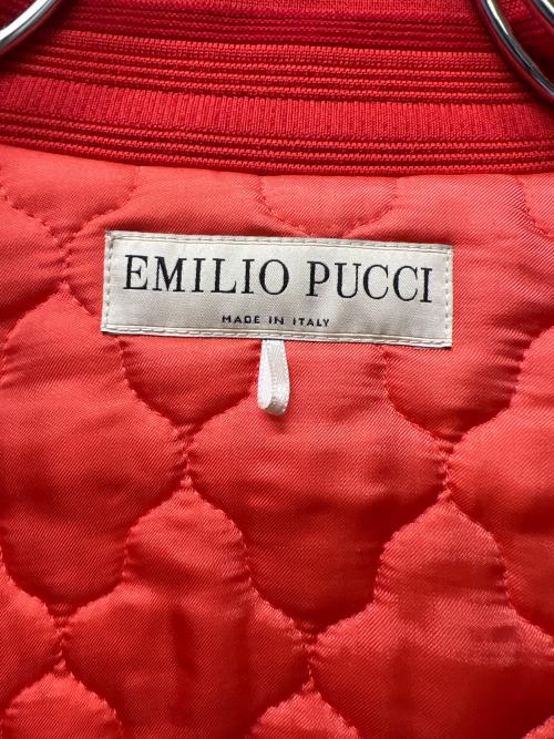 Emilio Pucci（エミリオ プッチ）Emilio Pucci (エミリオ プッチ) ボンバージャケット マルチカラー サイズ:3６の古着・服飾アイテム