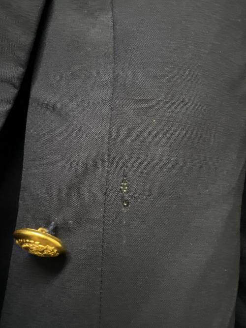 Burberry's（バーバリー）Burberry's (バーバリー) 金ボタンジャケット ネイビー サイズ:5の古着・服飾アイテム