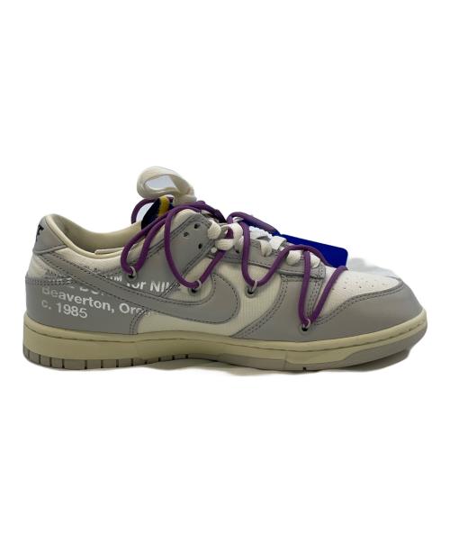 NIKE（ナイキ）NIKE (ナイキ) OFFWHITE (オフホワイト) スニーカー ホワイト×グレー サイズ:㎝27.5の古着・服飾アイテム