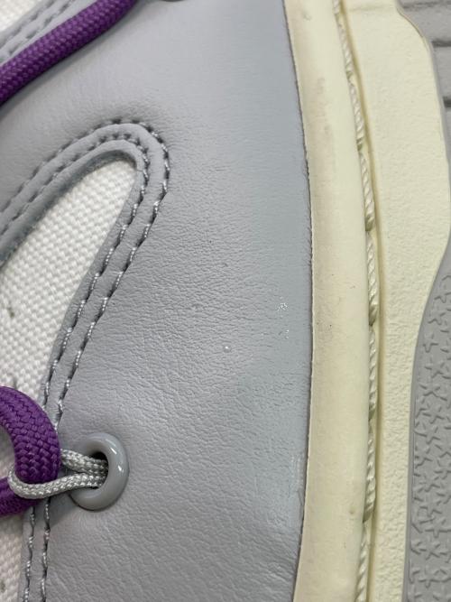 NIKE（ナイキ）NIKE (ナイキ) OFFWHITE (オフホワイト) スニーカー ホワイト×グレー サイズ:㎝27.5の古着・服飾アイテム