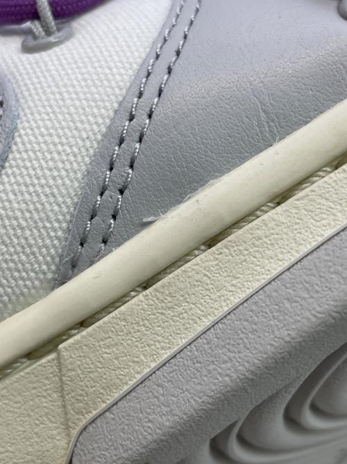 NIKE（ナイキ）NIKE (ナイキ) OFFWHITE (オフホワイト) スニーカー ホワイト×グレー サイズ:㎝27.5の古着・服飾アイテム