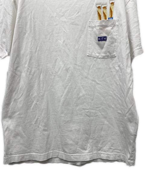 KITH（キス）KITH (キス) 半袖Tシャツ ホワイト サイズ:Mの古着・服飾アイテム