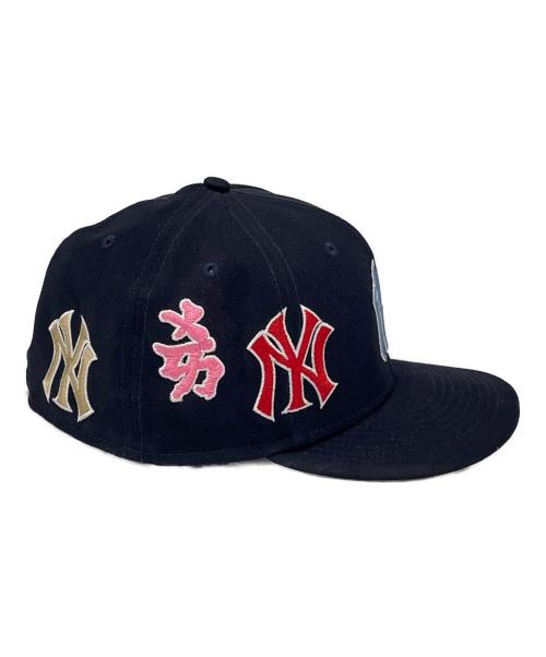 SUPREME（シュプリーム）SUPREME (シュプリーム) New Era (ニューエラ) キャップ ネイビーの古着・服飾アイテム
