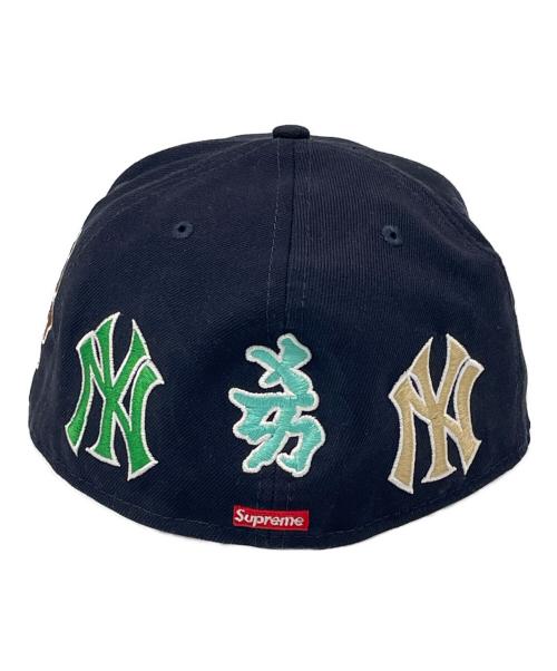 SUPREME（シュプリーム）SUPREME (シュプリーム) New Era (ニューエラ) キャップ ネイビーの古着・服飾アイテム