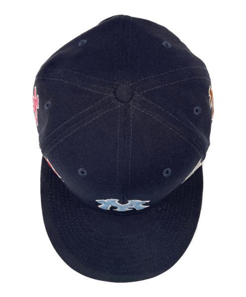 SUPREME（シュプリーム）SUPREME (シュプリーム) New Era (ニューエラ) キャップ ネイビーの古着・服飾アイテム