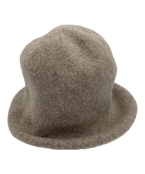 Vivienne Westwood（ヴィヴィアンウエストウッド）Vivienne Westwood (ヴィヴィアンウエストウッド) ウールハット ベージュ サイズ:SMサイズの古着・服飾アイテム