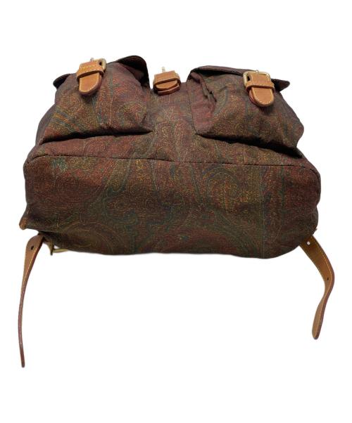 ETRO（エトロ）ETRO (エトロ) リュック ブラウンの古着・服飾アイテム