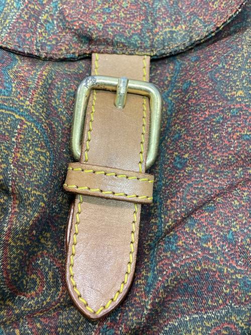 ETRO（エトロ）ETRO (エトロ) リュック ブラウンの古着・服飾アイテム