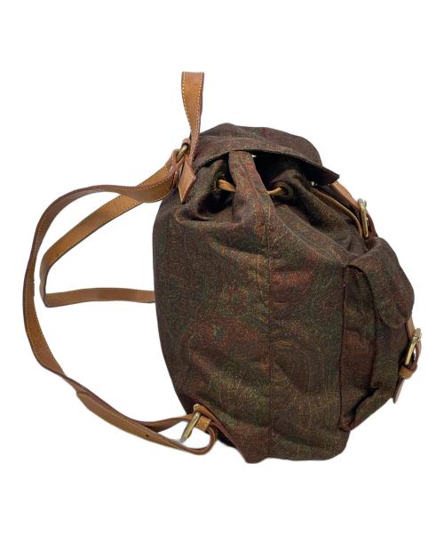 ETRO（エトロ）ETRO (エトロ) リュック ブラウンの古着・服飾アイテム