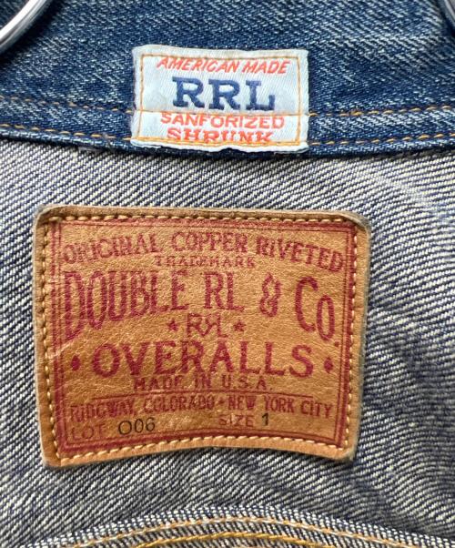 RRL（ダブルアールエル）RRL (ダブルアールエル) デニムジャケット ブルー サイズ:１の古着・服飾アイテム