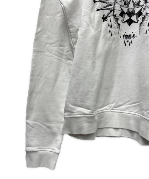 DSQUARED2（ディースクエアード）DSQUARED2 (ディースクエアード) プルオーバーパーカー ホワイト サイズ:XXLの古着・服飾アイテム