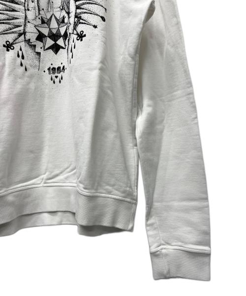 DSQUARED2（ディースクエアード）DSQUARED2 (ディースクエアード) プルオーバーパーカー ホワイト サイズ:XXLの古着・服飾アイテム