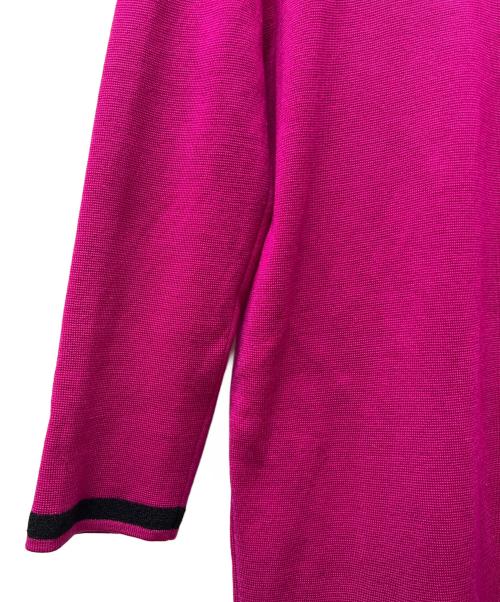 Yves Saint Laurent（イヴサンローラン）Yves Saint Laurent (イヴサンローラン) ニットワンピース ピンク サイズ:Mの古着・服飾アイテム