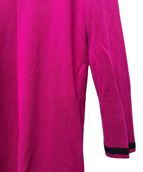 Yves Saint Laurent（イヴサンローラン）Yves Saint Laurent (イヴサンローラン) ニットワンピース ピンク サイズ:Mの古着・服飾アイテム