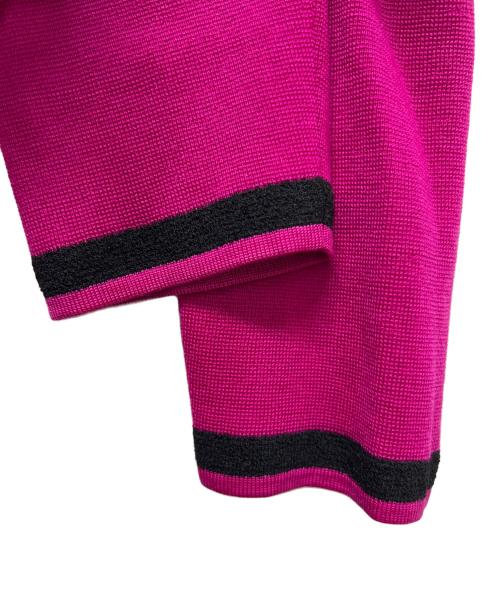 Yves Saint Laurent（イヴサンローラン）Yves Saint Laurent (イヴサンローラン) ニットワンピース ピンク サイズ:Mの古着・服飾アイテム
