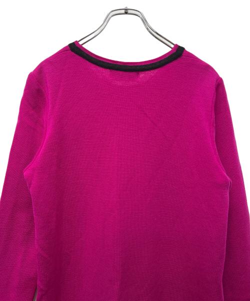 Yves Saint Laurent（イヴサンローラン）Yves Saint Laurent (イヴサンローラン) ニットワンピース ピンク サイズ:Mの古着・服飾アイテム