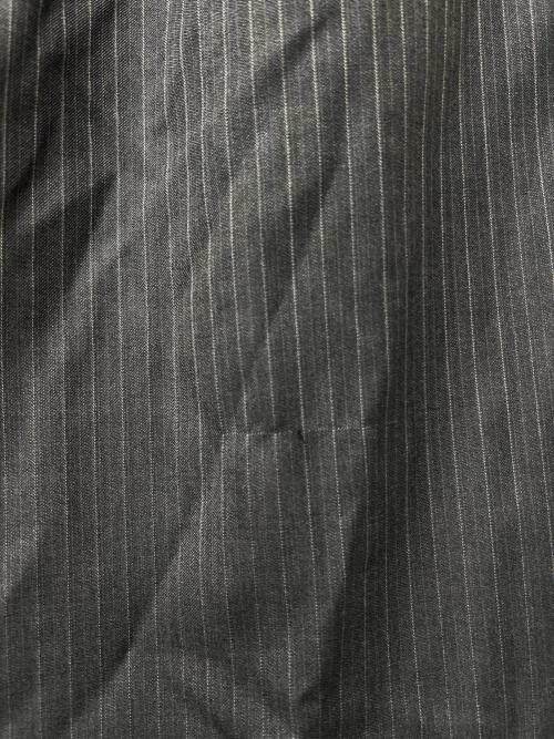 EDIFICE（エディフィス）EDIFICE (エディフィス) LORO PIANA (ロロピアーナ) ストライプパンツ グレー サイズ:２の古着・服飾アイテム
