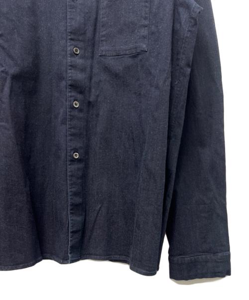 PRADA（プラダ）PRADA (プラダ) 長袖シャツ ネイビー サイズ:４０の古着・服飾アイテム