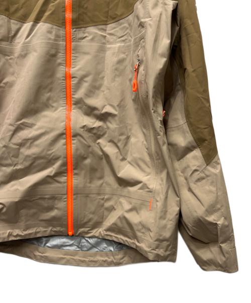 MAMMUT（マムート）MAMMUT (マムート) マウンテンパーカー ベージュ×ブラウン サイズ:Ｓの古着・服飾アイテム