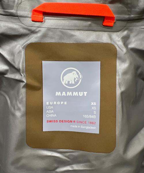 MAMMUT（マムート）MAMMUT (マムート) マウンテンパーカー ベージュ×ブラウン サイズ:Ｓの古着・服飾アイテム