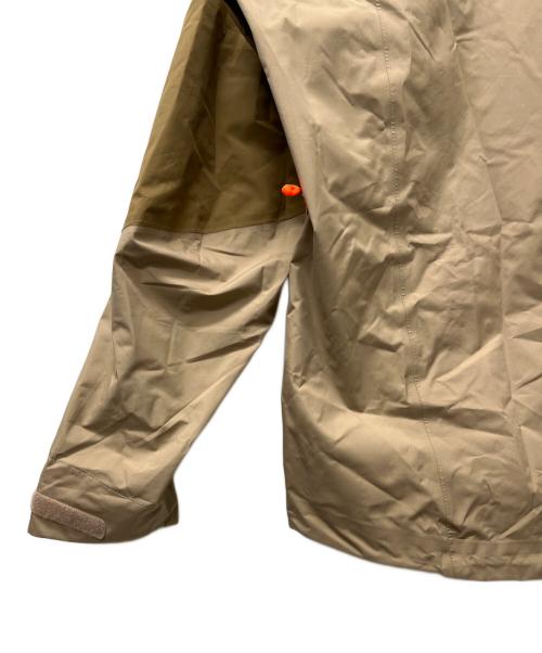 MAMMUT（マムート）MAMMUT (マムート) マウンテンパーカー ベージュ×ブラウン サイズ:Ｓの古着・服飾アイテム