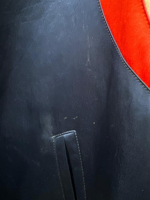 GUCCI（グッチ）GUCCI (グッチ) ジャケット ネイビー×レッド サイズ:４８の古着・服飾アイテム