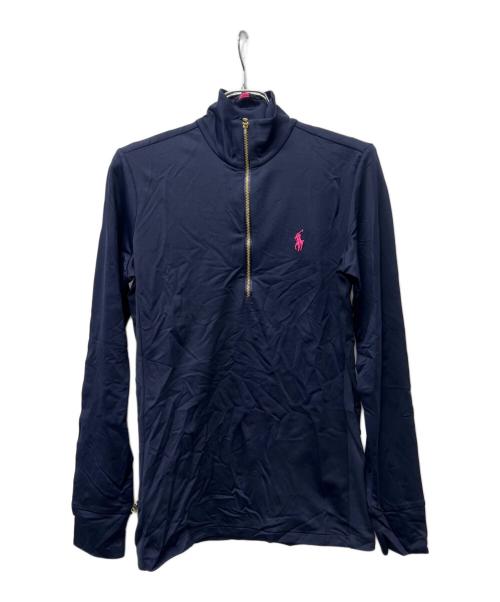 Ralph Lauren GOLF（ラルフローレン ゴルフ）Ralph Lauren GOLF (ラルフローレン ゴルフ) ハーフジップウェア ネイビー サイズ:ＸＳの古着・服飾アイテム