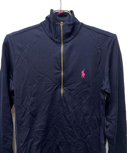 Ralph Lauren GOLF（ラルフローレン ゴルフ）Ralph Lauren GOLF (ラルフローレン ゴルフ) ハーフジップウェア ネイビー サイズ:ＸＳの古着・服飾アイテム