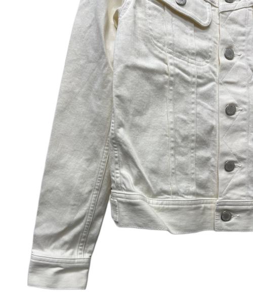RALPH LAUREN（ラルフローレン）RALPH LAUREN (ラルフローレン) デニムジャケット アイボリー サイズ:０の古着・服飾アイテム