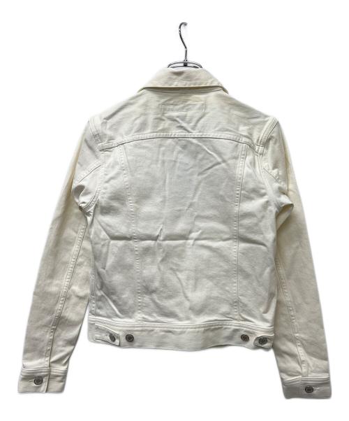 RALPH LAUREN（ラルフローレン）RALPH LAUREN (ラルフローレン) デニムジャケット アイボリー サイズ:０の古着・服飾アイテム