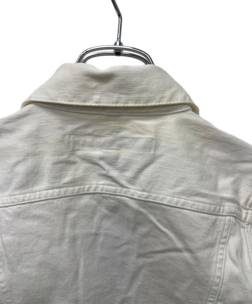 RALPH LAUREN（ラルフローレン）RALPH LAUREN (ラルフローレン) デニムジャケット アイボリー サイズ:０の古着・服飾アイテム