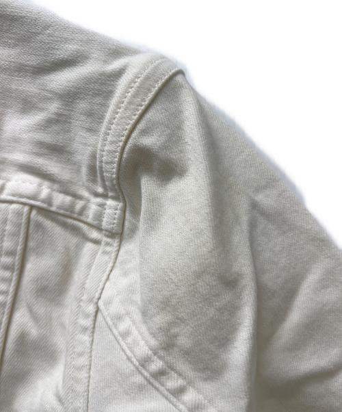RALPH LAUREN（ラルフローレン）RALPH LAUREN (ラルフローレン) デニムジャケット アイボリー サイズ:０の古着・服飾アイテム