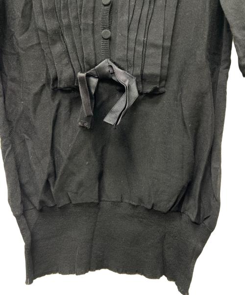 VALENTINO（ヴァレンティノ）VALENTINO (ヴァレンティノ) 薄手ニット ブラック サイズ:Ｓの古着・服飾アイテム